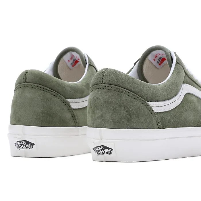 Vans View All Men Pig Suede Old Skool 36 DX Shoes Green