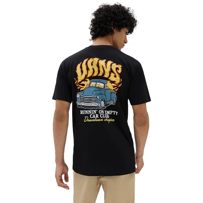 Vans View All Men Running On Empty TShirt Black