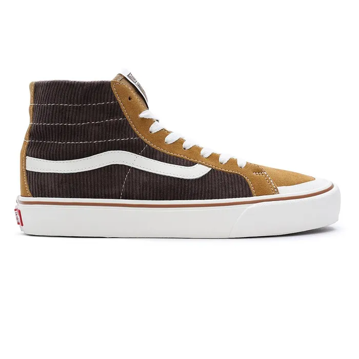 Vans View All Men Salt Wash Corduroy Sk8Hi 138 Decon VR3 SF Shoes Brown Gold