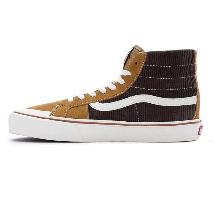 Vans View All Men Salt Wash Corduroy Sk8Hi 138 Decon VR3 SF Shoes Brown Gold