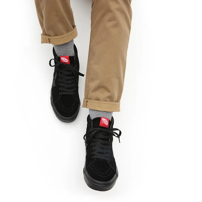 Vans View All Men Suede Sk8Hi Shoes Black