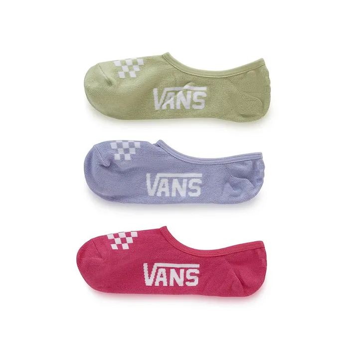 Vans View All Women Classic Assorted Canoodle Socks 3 Pairs Green