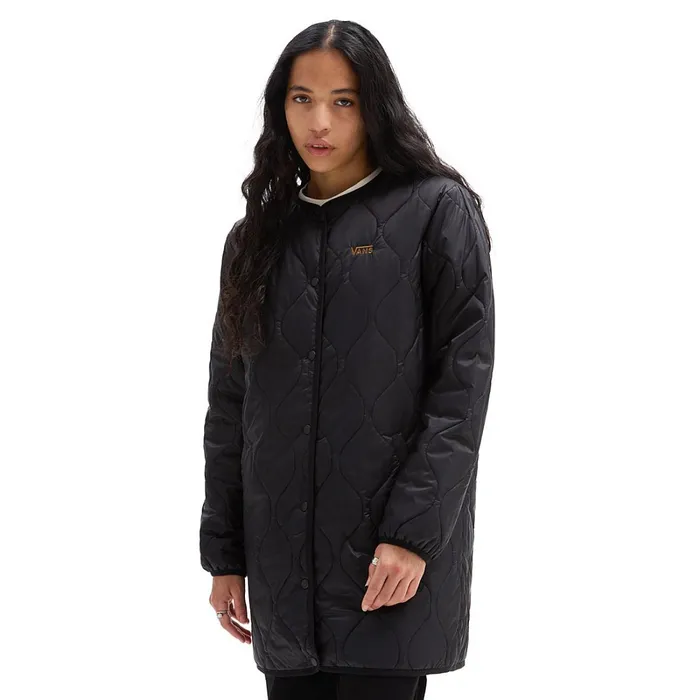 Vans View All Women Forces OS Short Reversible Liner Jacket Black