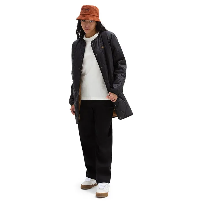 Vans View All Women Forces OS Short Reversible Liner Jacket Black