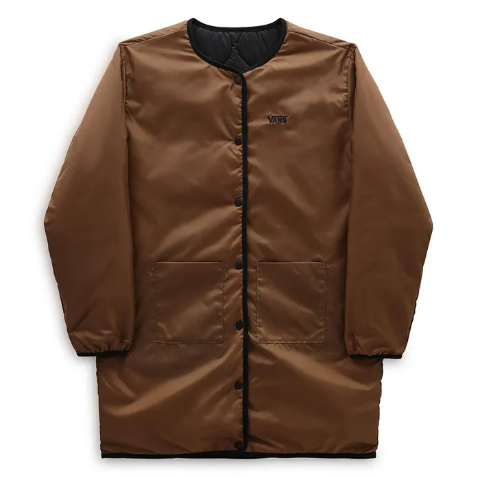 Vans View All Women Forces OS Short Reversible Liner Jacket Black