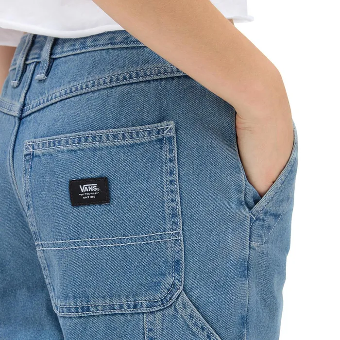 Vans View All Women Ground Work Denim Trousers Blue