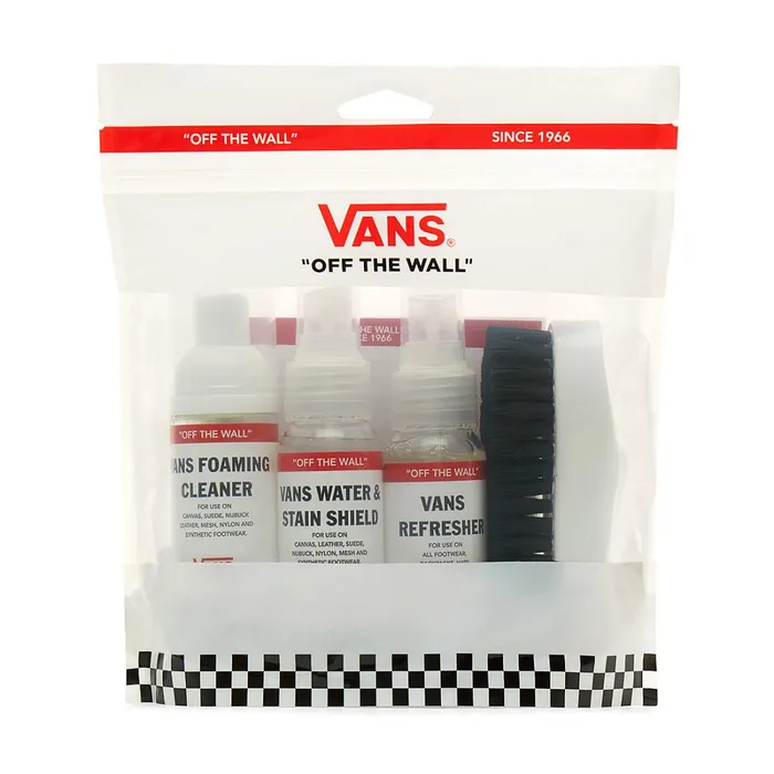 Vans View All Women Shoe Care Travel Kit White