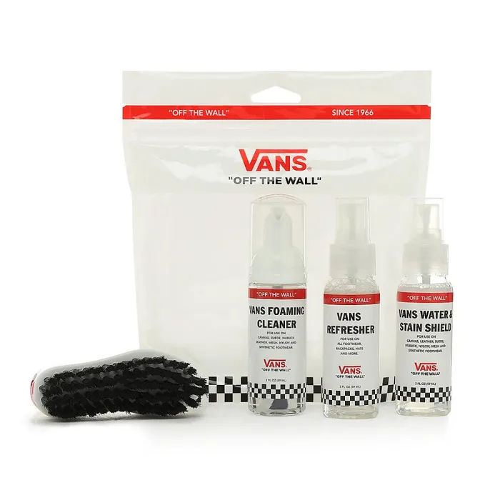 Vans View All Women Shoe Care Travel Kit White Vans View All Women Shoe Care Travel Kit White