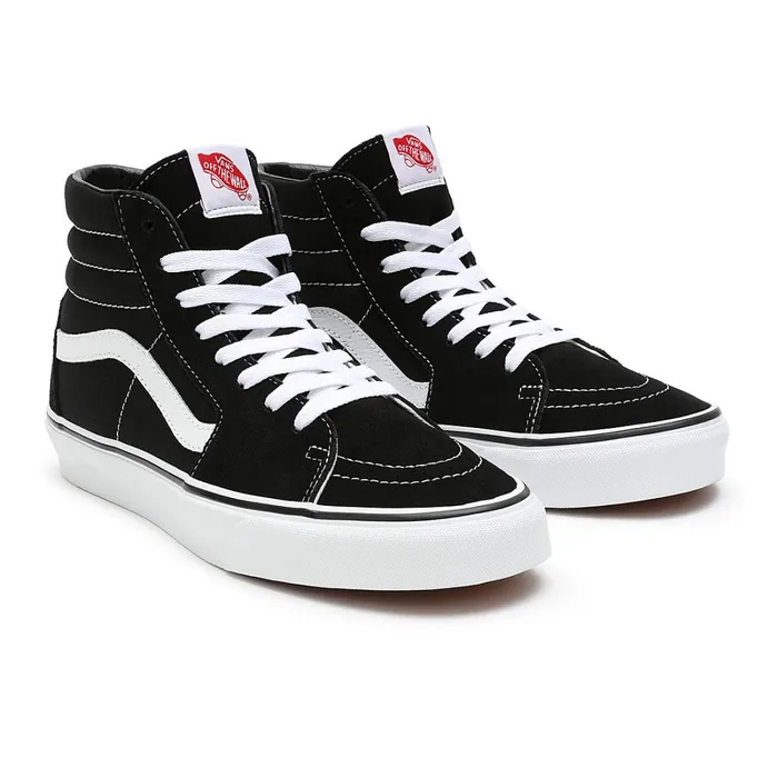 Vans Wide Fit Shoes Men Sk8Hi Wide Fit Shoes Black
