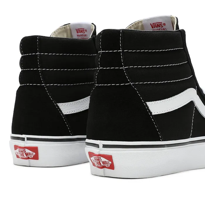 Vans Wide Fit Shoes Men Sk8Hi Wide Fit Shoes Black