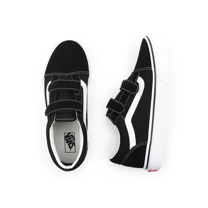 Vans Youth Shoes 814 Years Kids Youth Old Skool Hook And Loop Shoes 814 Years Black