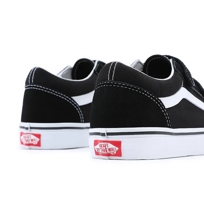 Vans Youth Shoes 814 Years Kids Youth Old Skool Hook And Loop Shoes 814 Years Black