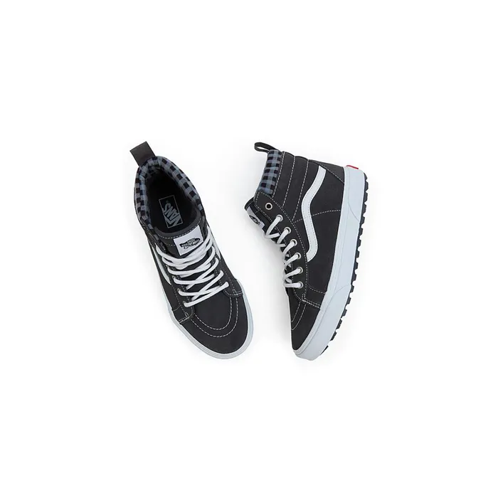 Vans Youth Shoes 814 Years Kids Youth Plaid Sk8Hi MTE1 Shoes 814 Years Grey White
