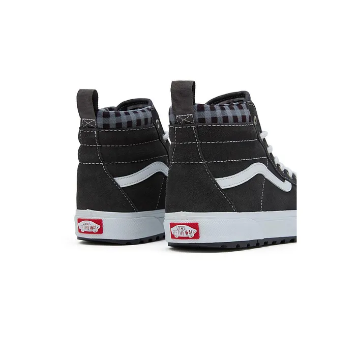 Vans Youth Shoes 814 Years Kids Youth Plaid Sk8Hi MTE1 Shoes 814 Years Grey White