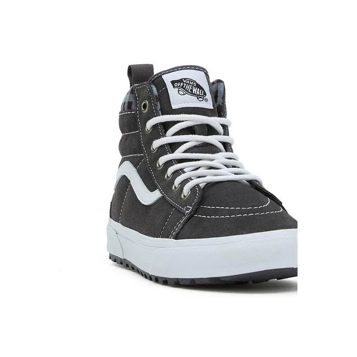 Vans Youth Shoes 814 Years Kids Youth Plaid Sk8Hi MTE1 Shoes 814 Years Grey White
