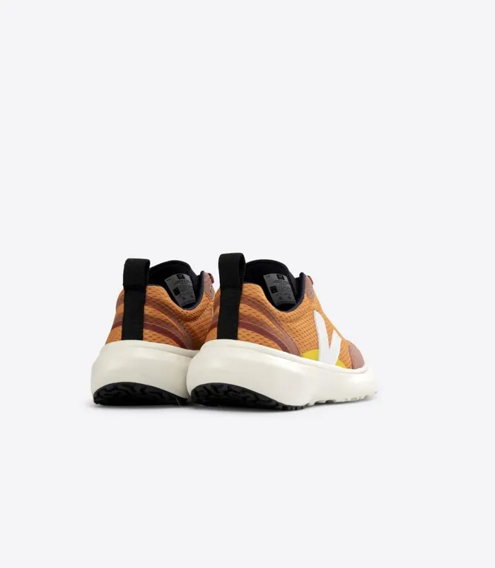 VEJA Canary Kids CANARY ALVEOMESH PUMPKIN WHITE