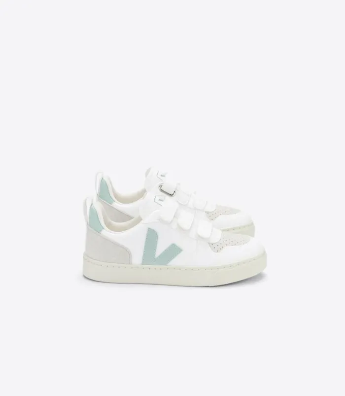 VEJA Vegan Kids V10 CWL WHITE MATCHA