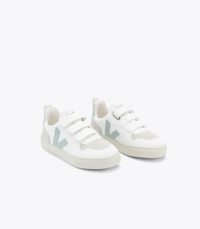 VEJA Vegan Kids V10 CWL WHITE MATCHA