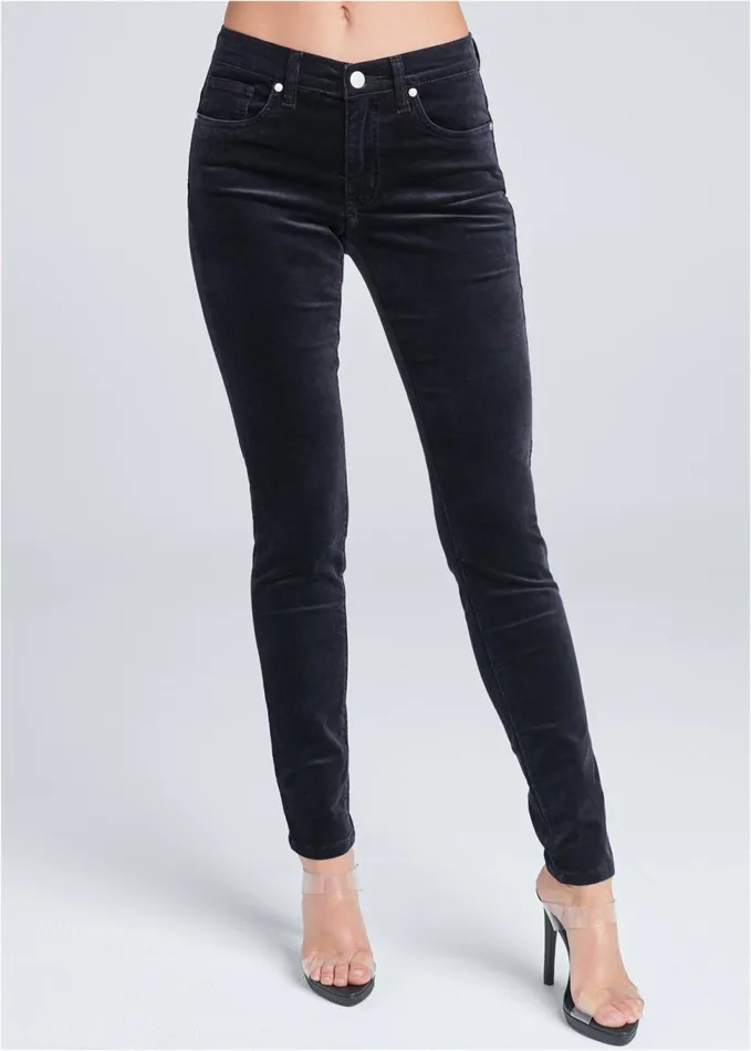 VELVET PANTS Black Women VENUS Casual