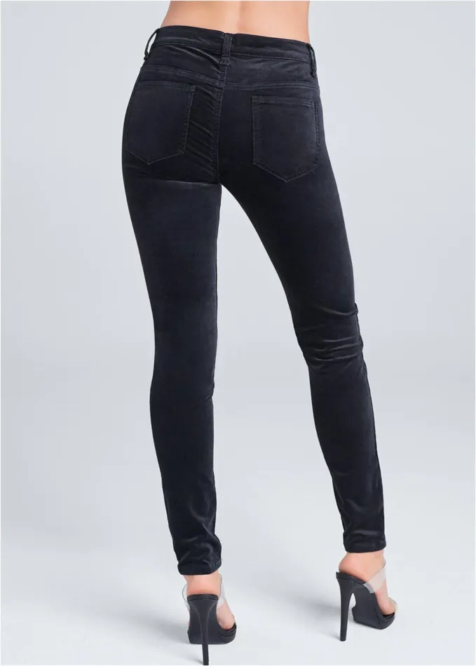 VELVET PANTS Black Women VENUS Casual