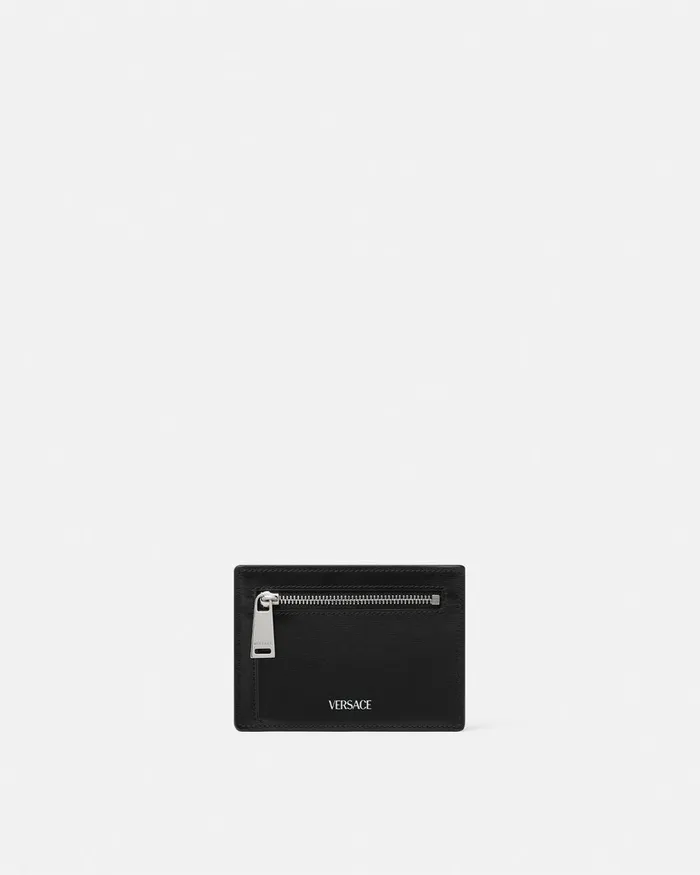 Versace Cargo Cardholder Blacksilver Men Wallets
