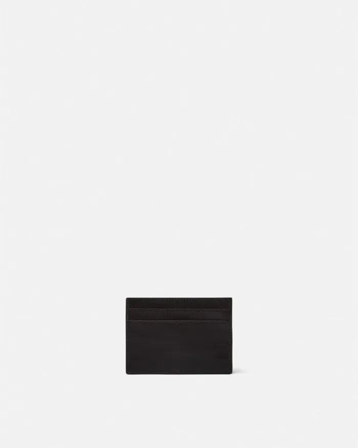 Versace Greca Goddess Card Holder Blackgold Women Wallets