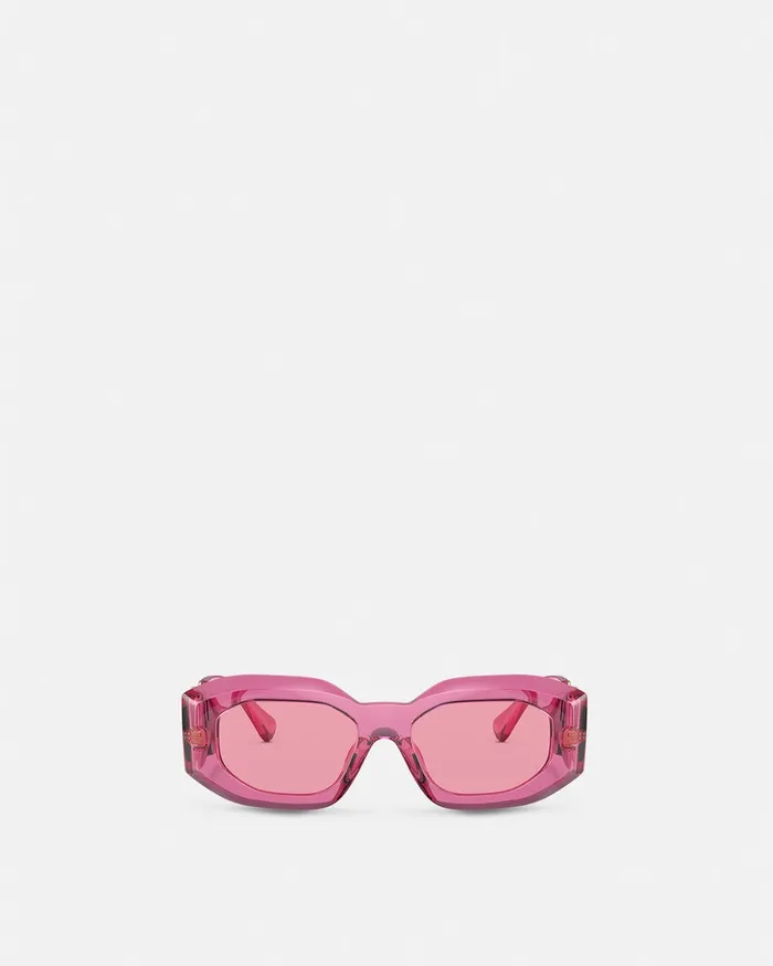 Versace Maxi Medusa Biggie Sunglasses Pink WomenMen Sunglasses