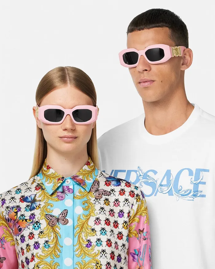 Versace Maxi Medusa Biggie Sunglasses Pink WomenMen Sunglasses