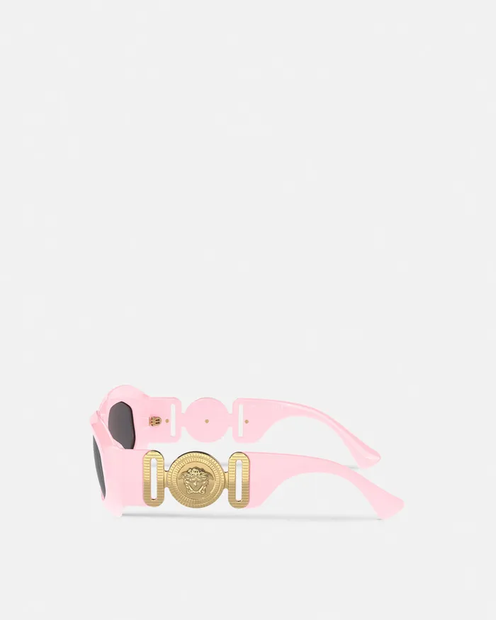 Versace Maxi Medusa Biggie Sunglasses Pink WomenMen Sunglasses