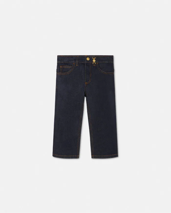 Versace Medusa 03995 Jeans Blue Kids Pants and Skirts