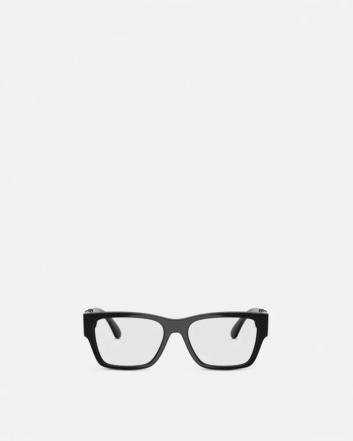 Versace Medusa Biggie Glasses Black Women Eyeglass Frames