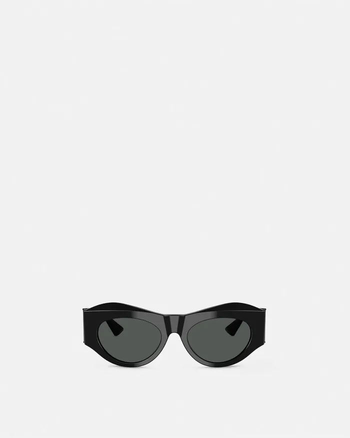 Versace Medusa Glam Sunglasses Black Women Sunglasses