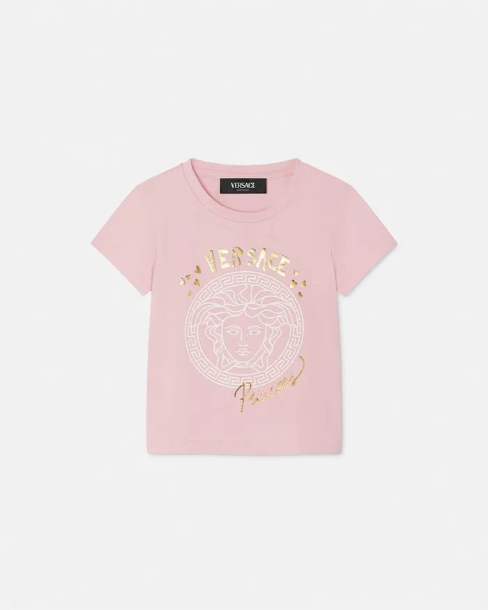 Versace Medusa Princess TShirt Pink Kids Shirts and Tshirts