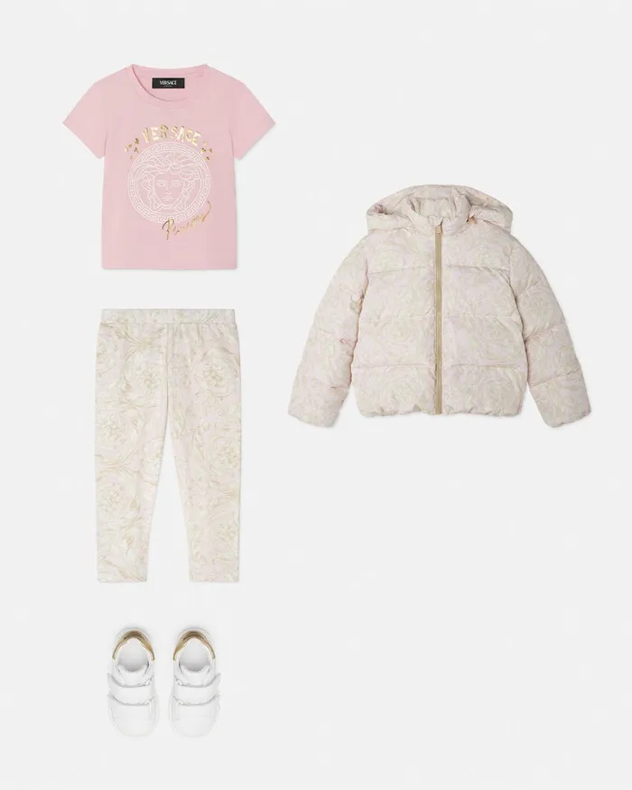 Versace Medusa Princess TShirt Pink Kids Shirts and Tshirts