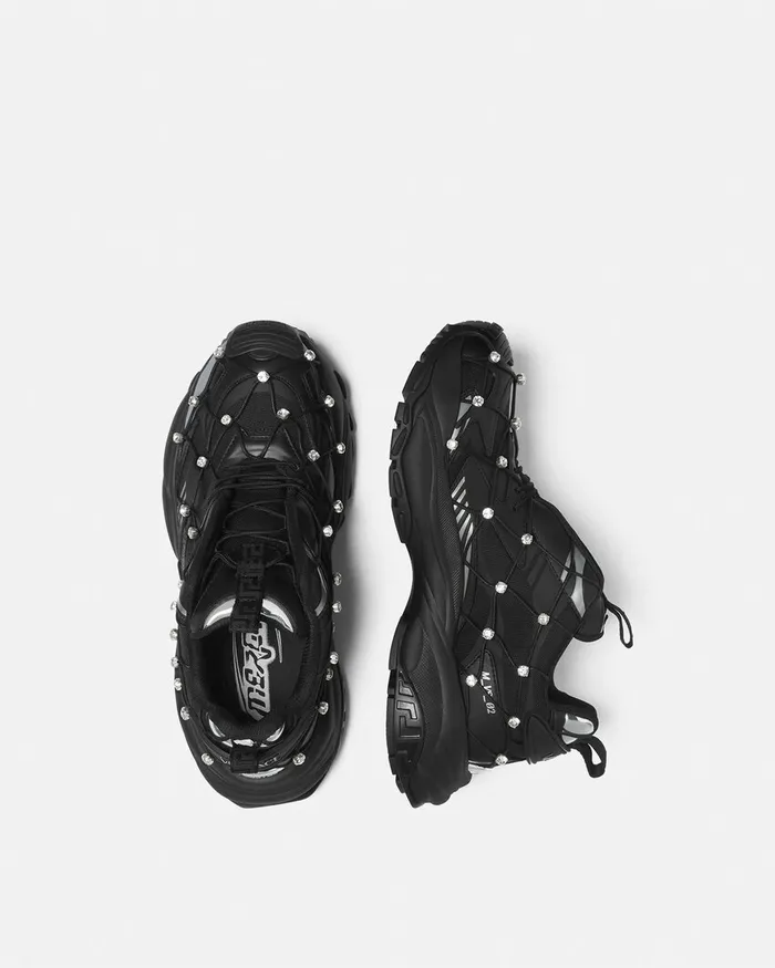 Versace Mercury Mvs02 Sneakers Black Men Sneakers
