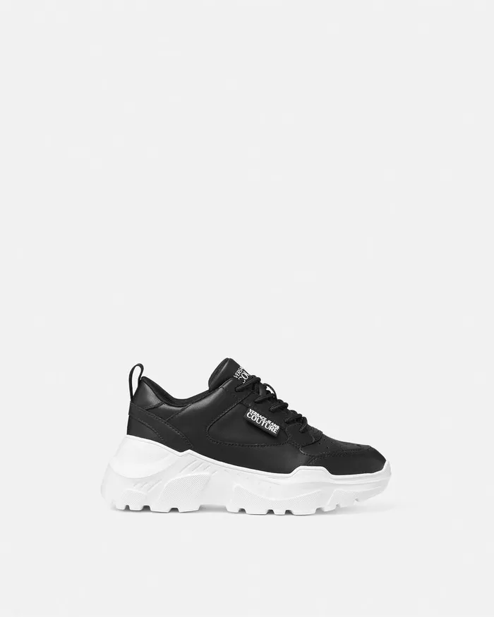 Versace Speedtrack Sneakers Blackprint Women Jeans Couture
