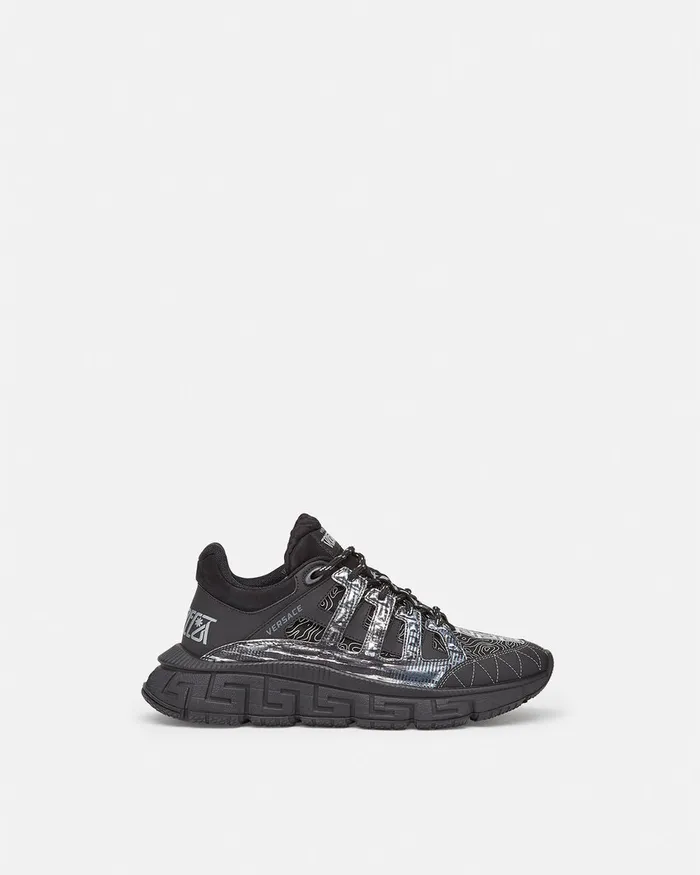 Versace Trigreca Sneakers Black Men Trigreca