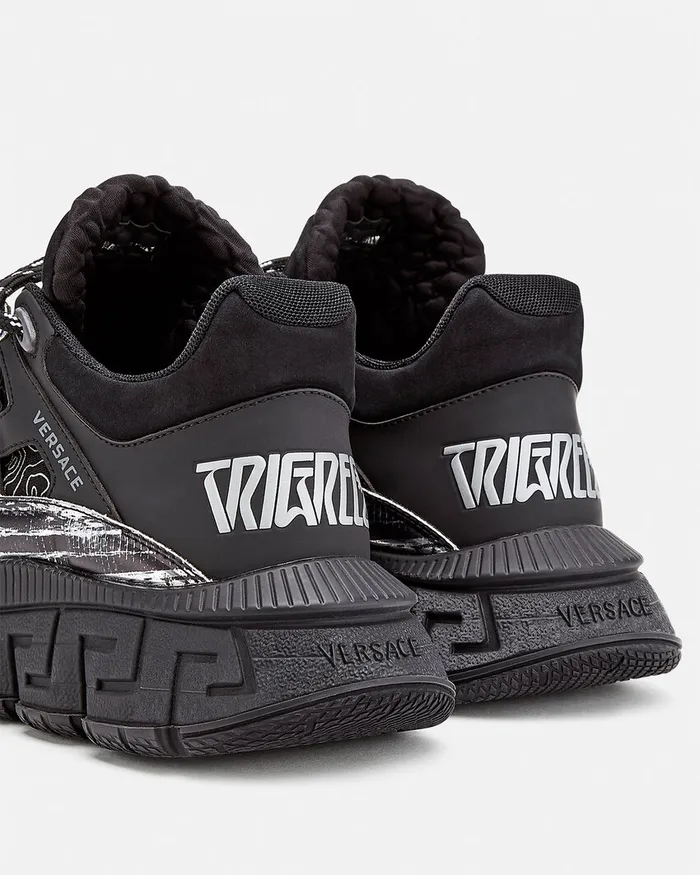 Versace Trigreca Sneakers Black Men Trigreca
