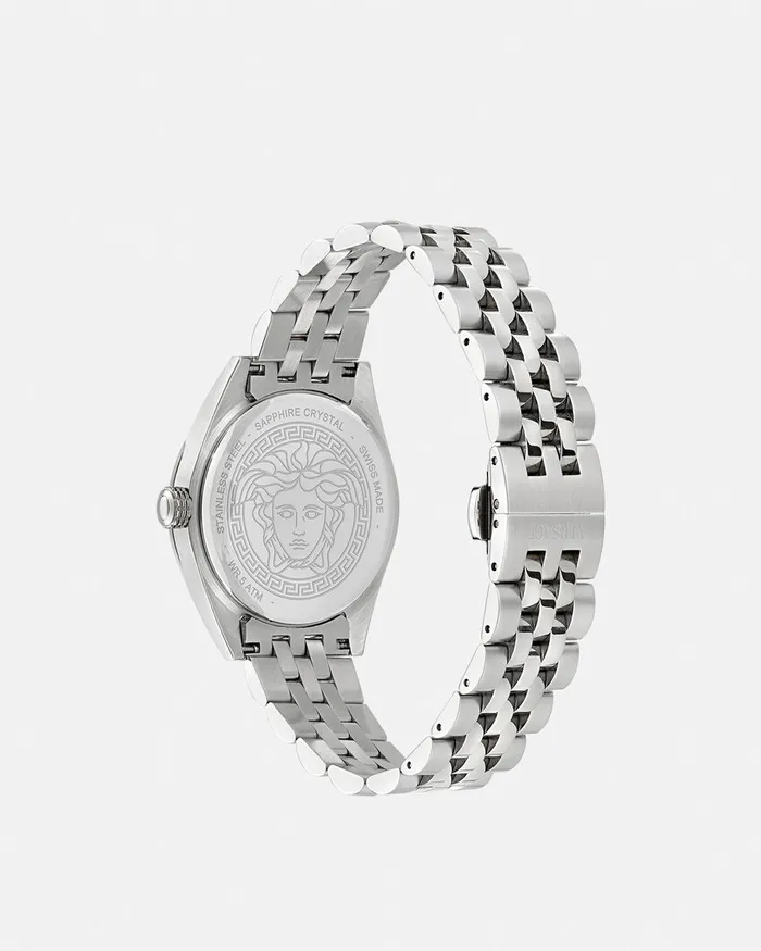 Versace VCode Lady Watch Bluesilver Women Watches