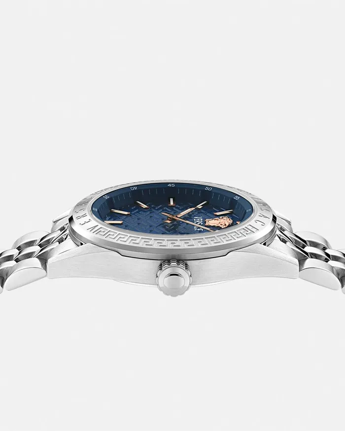 Versace VCode Lady Watch Bluesilver Women Watches