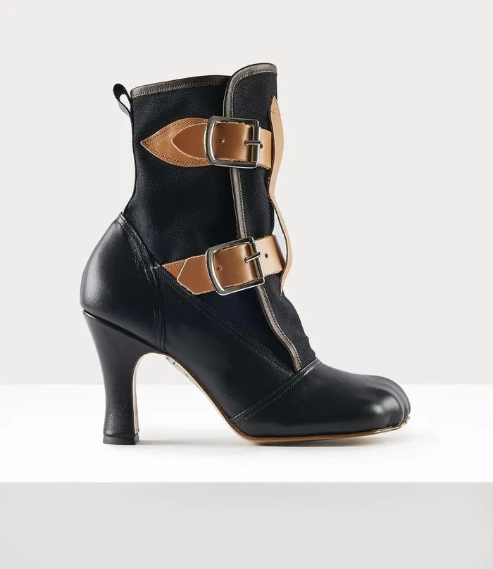 Vivienne Westwood Boots Women Bondage Boot Black