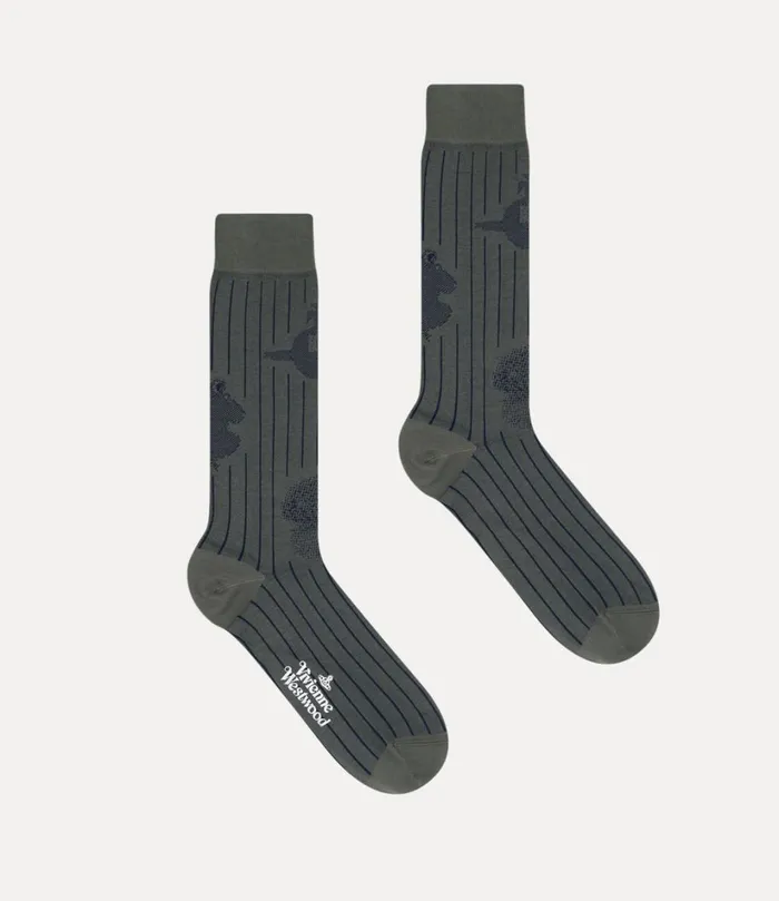 Vivienne Westwood Socks And Tights WomenMen Figurines Sock Grey
