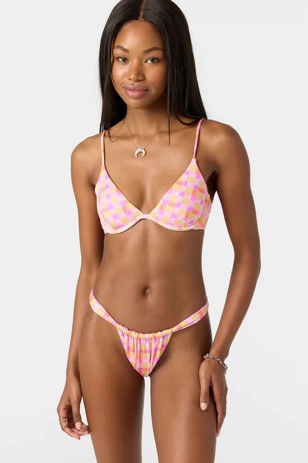 WINDSOR PLAID HONOPU TOP Women O039NEILL Swim