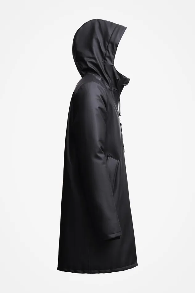 Winter Coats Men Stutterheim Stockholm Winter Jacket Black