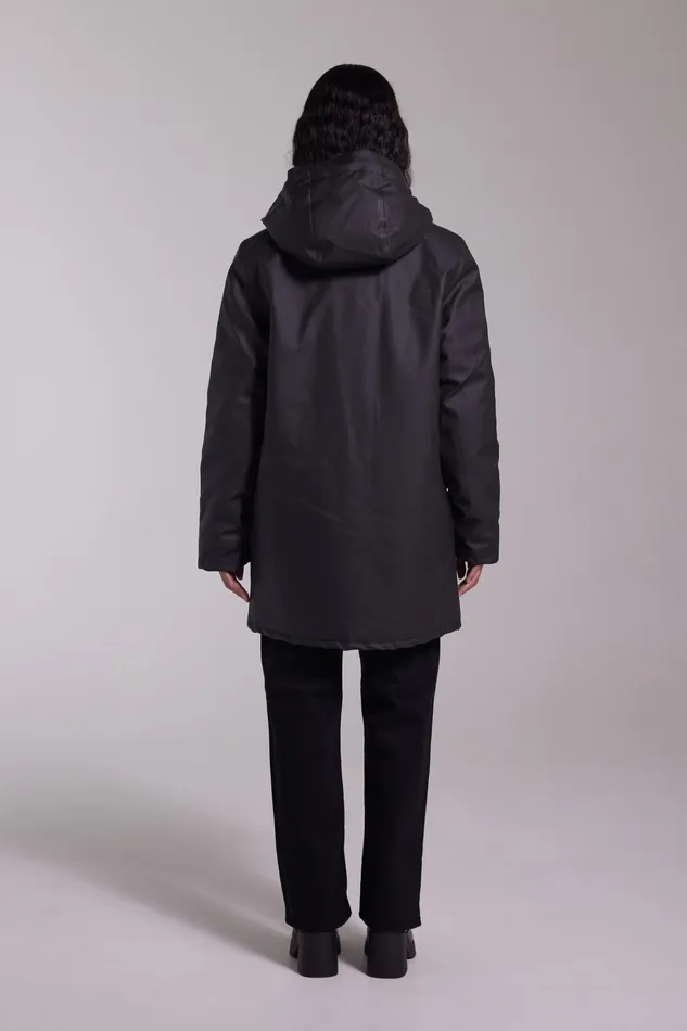 Winter Coats Men Stutterheim Stockholm Winter Jacket Black