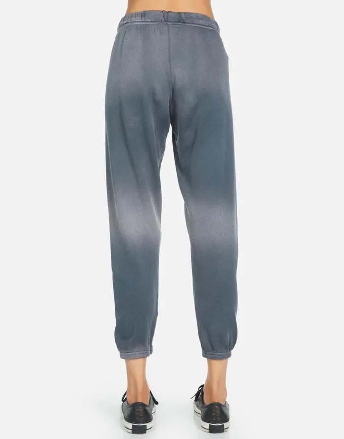 Women039s Alana Moshi Ride Faded Graphite Lauren Moshi Crop Sweatpants