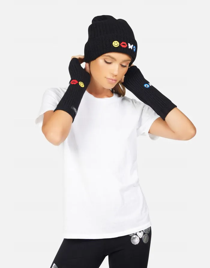 Women039s Blix Friendship Love Black Lauren Moshi Sweaters and Knits