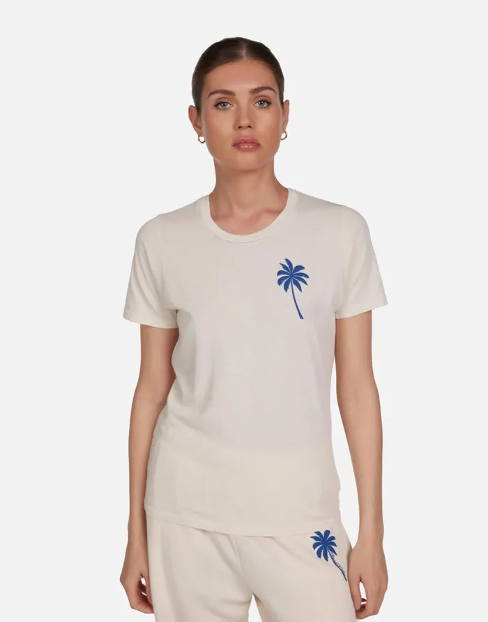 Women039s Croft Tropical Shark Ivory Lauren Moshi Short Sleeve