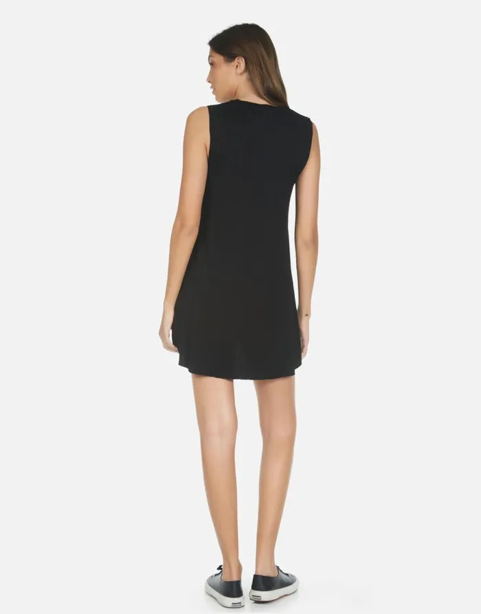 Women039s Deanna Blondie Heart Black Lauren Moshi Dresses