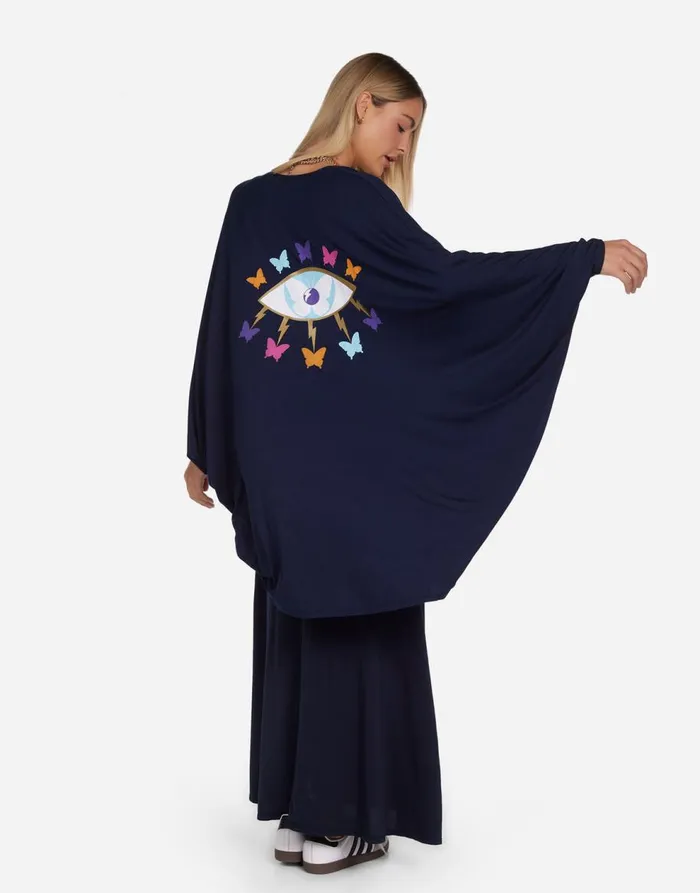 Women039s Isla Butterfly Eye Navy Lauren Moshi Sweaters and Knits